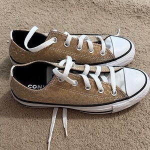 Converse Metallic Gold Sneakers
